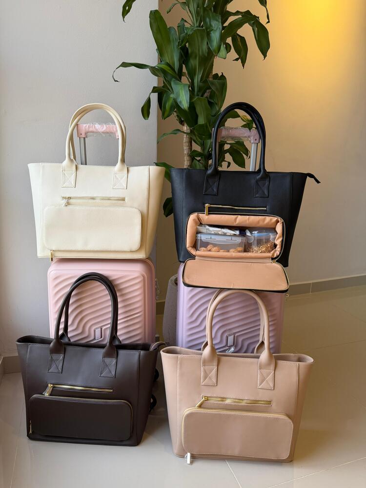 TOTE LONCHERA EJECUTIVO NEGRO