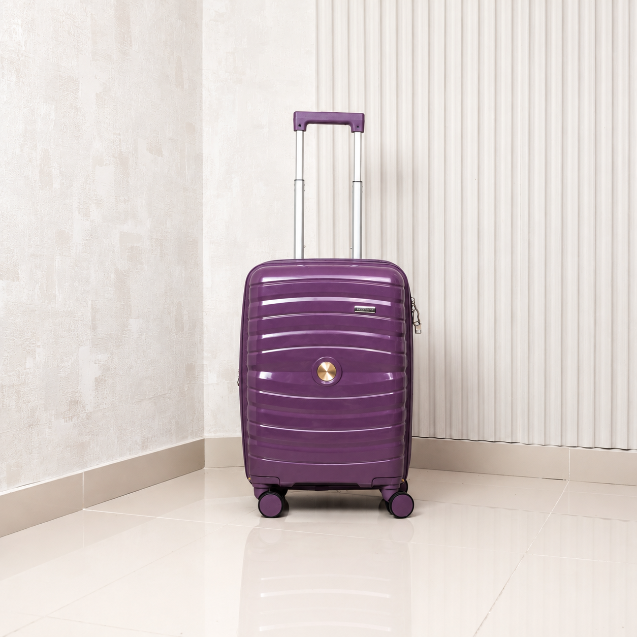 MALETA DE CABINA 10KG MATTEVA EXPANDIBLE POLIPROPILENO MORADA