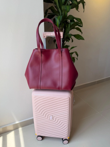 CARTERA TOTE FINO CHERRY