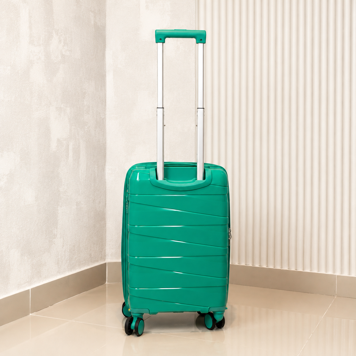 MALETA DE CABINA 10KG MATTEVA EXPANDIBLE POLIPROPILENO VERDE MENTA