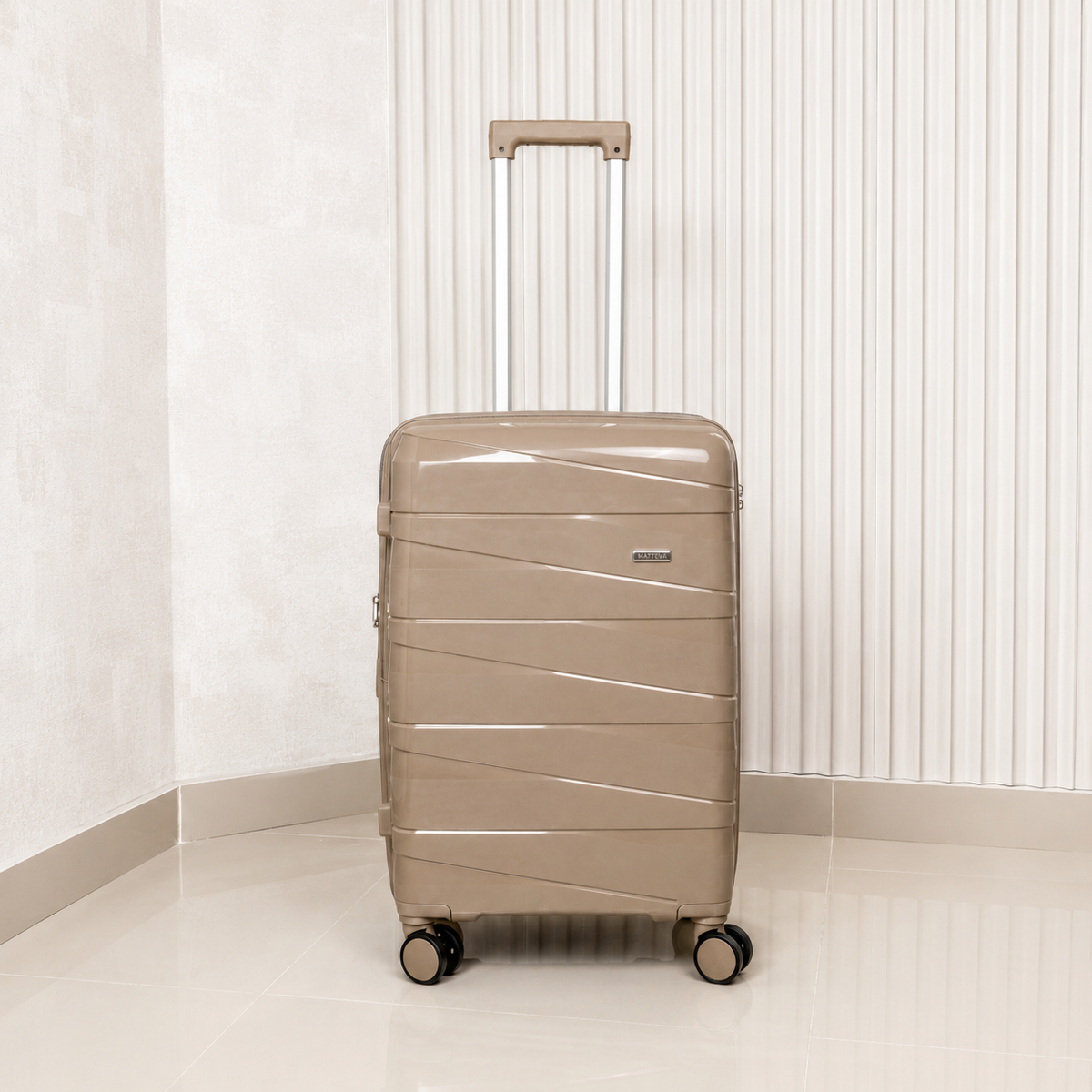 MALETA DE 23KG MATTEVA EXPANDIBLE POLIPROPILENO KAKHI