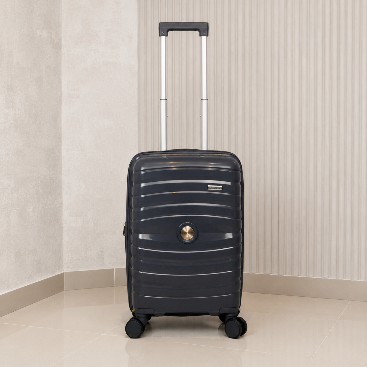 MALETA DE CABINA 10KG MATTEVA EXPANDIBLE POLIPROPILENO GRIS