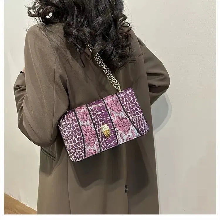 BOLSO SARA BRILLANTE MORADO