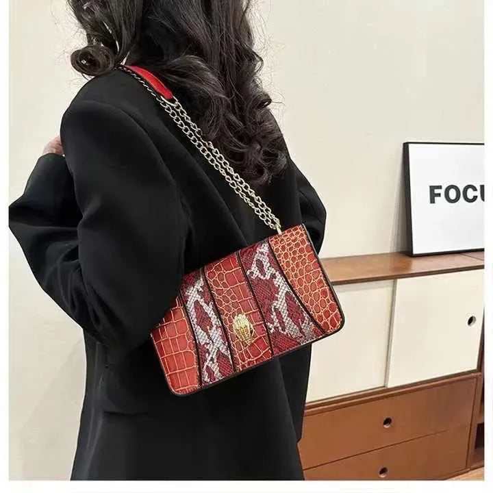 BOLSO SARA BRILLANTE ROJO