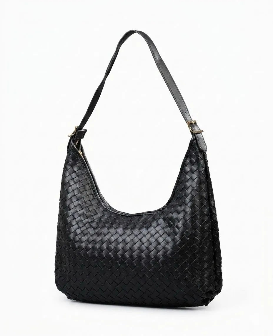 CARTERA LUNA GRANDE BOTTEGA NEGRO