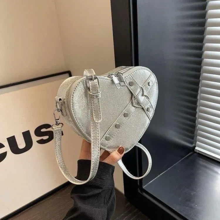 BOLSO HAPPY PLATEADO