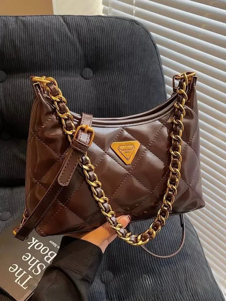 BOLSO GINGER MARRON