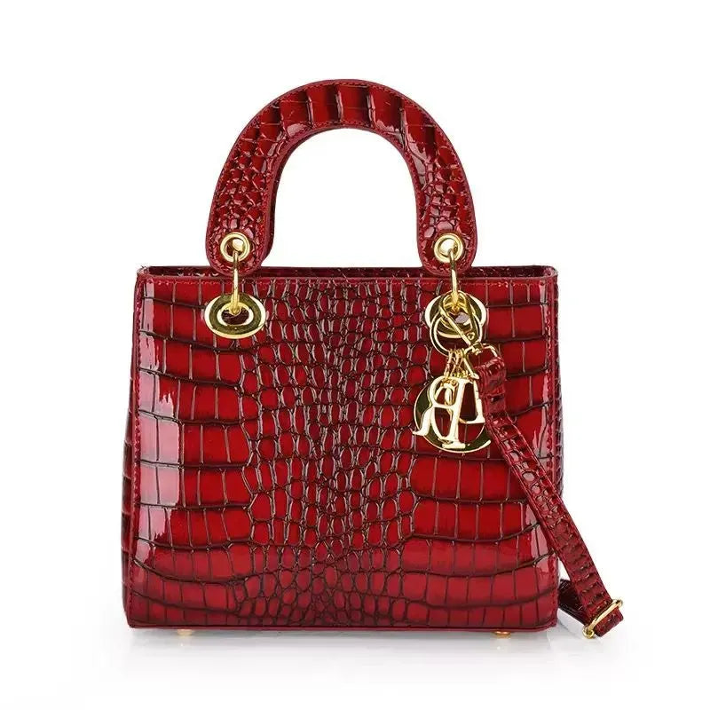 BOLSO LADY D EJECUTIVO ROJO
