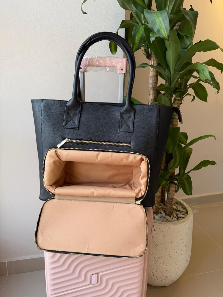 TOTE LONCHERA EJECUTIVO NEGRO