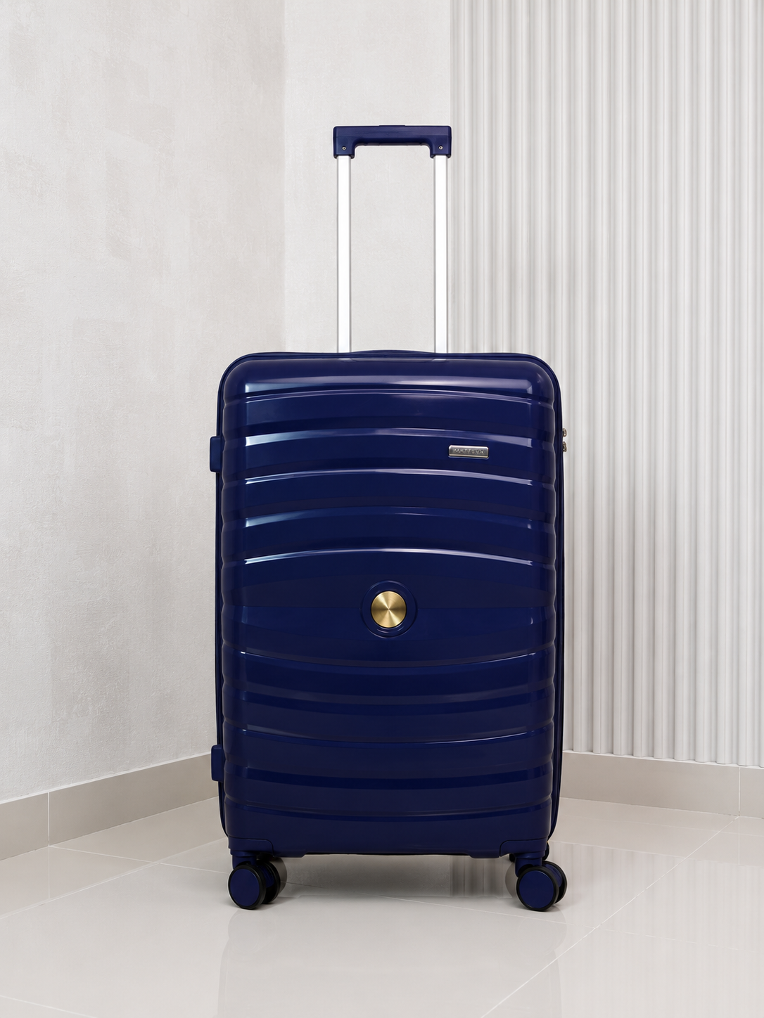 MALETA DE 23KG MATTEVA EXPANDIBLE POLIPROPILENO AZUL OSCURO