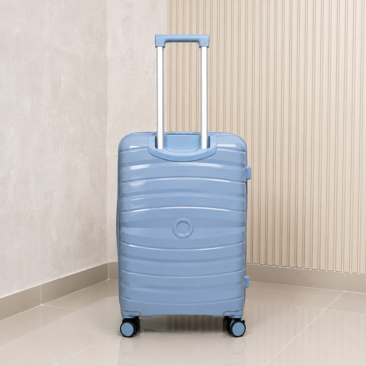 MALETA DE CABINA 23KG MATTEVA EXPANDIBLE POLIPROPILENO AZUL CLARO