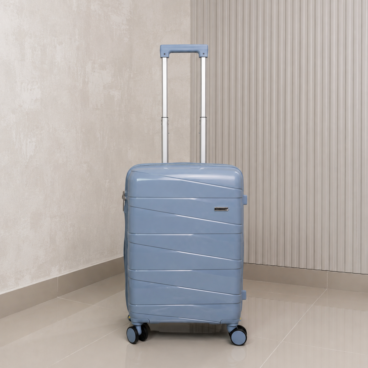 MALETA DE CABINA 10KG MATTEVA EXPANDIBLE POLIPROPILENO AZUL CLARO